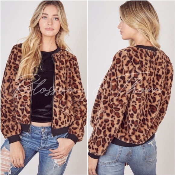 Leopard print jacket new - Picture 2 of 2